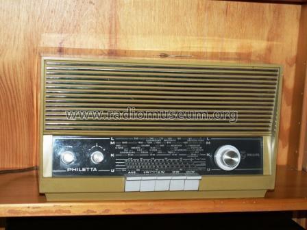 Philetta 12RB273; Philips Radios - (ID = 204887) Radio