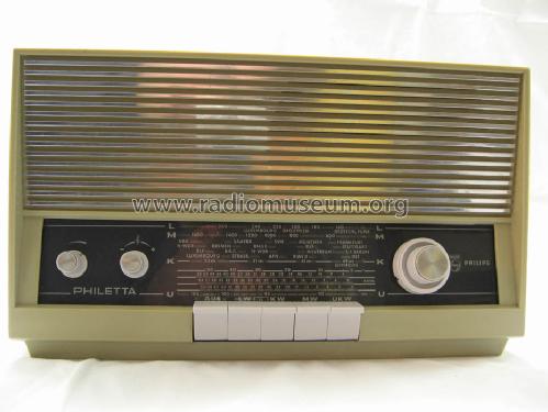 Philetta 12RB273; Philips Radios - (ID = 709188) Radio