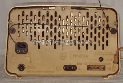 Philetta 203 B2D03A; Philips Radios - (ID = 1578637) Radio