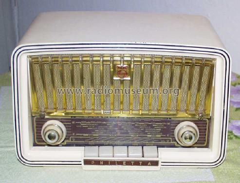 Philetta 203 B2D03A; Philips Radios - (ID = 70385) Radio