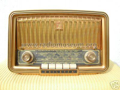 Philetta 203 B2D03A; Philips Radios - (ID = 53423) Radio