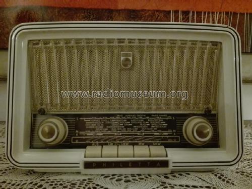 Philetta 254 BD254U; Philips Radios - (ID = 2371918) Radio