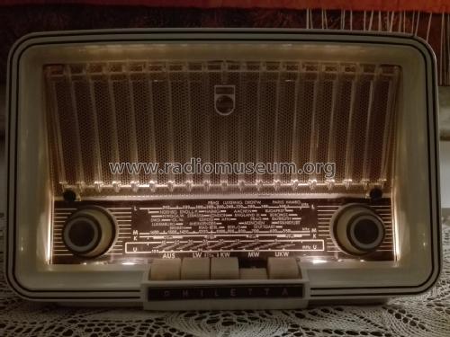 Philetta 254 BD254U; Philips Radios - (ID = 2371920) Radio