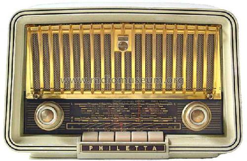 Philetta 263 BD263U; Philips Radios - (ID = 149884) Radio