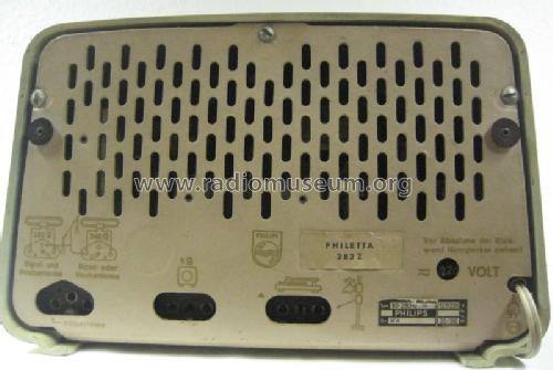 Philetta 283 BD283U; Philips Radios - (ID = 701809) Radio