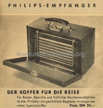 Philetta 49 BD293U; Philips Radios - (ID = 2775461) Radio