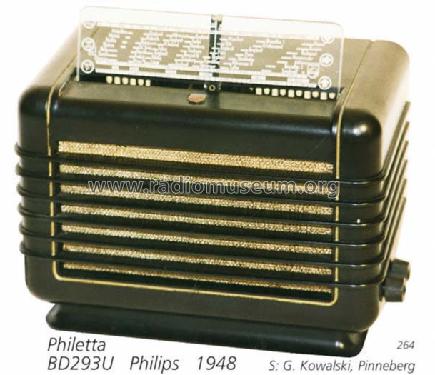 Philetta 49 BD293U; Philips Radios - (ID = 657) Radio