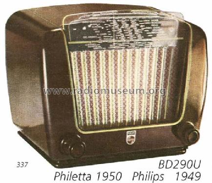 Philetta 50 BD290U; Philips Radios - (ID = 661) Radio