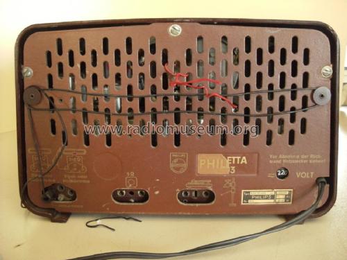 Philetta B2D93U/01; Philips Radios - (ID = 1851877) Radio