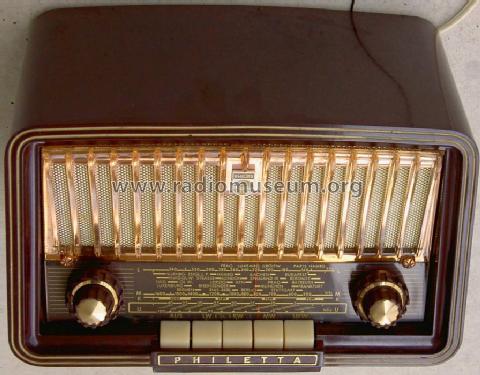 Philetta 254 BD254U; Philips Radios - (ID = 58218) Radio