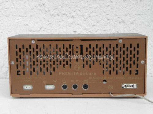 Philetta de Luxe 12RB362; Philips Radios - (ID = 1766141) Radio