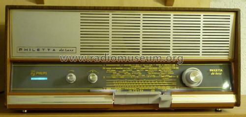 Philetta de Luxe 12RB362; Philips Radios - (ID = 730657) Radio