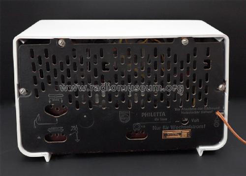 Philetta de Luxe B2D94A; Philips Radios - (ID = 2715734) Radio