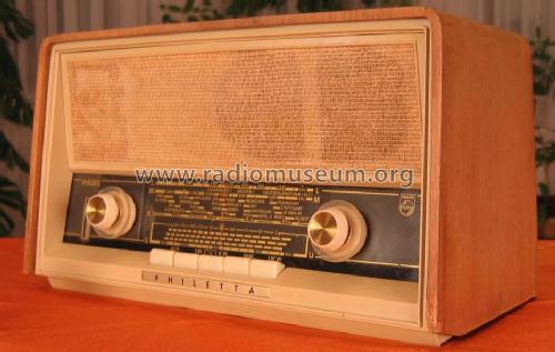 Philetta de Luxe B3D32A; Philips Radios - (ID = 944522) Radio