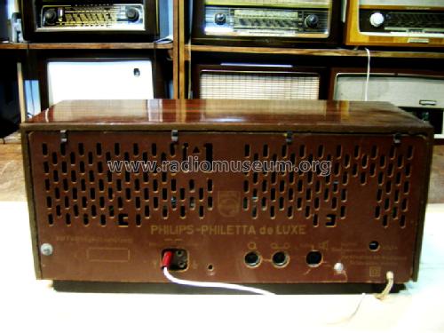 Philetta de Luxe B3D42A; Philips Radios - (ID = 1364789) Radio