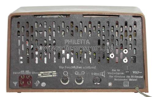 Philetta modern B3D33A; Philips Radios - (ID = 309235) Radio
