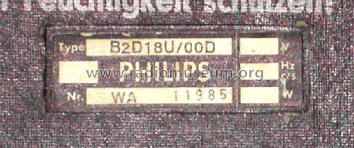 Philetta Spezial B2D18U; Philips Radios - (ID = 480082) Radio