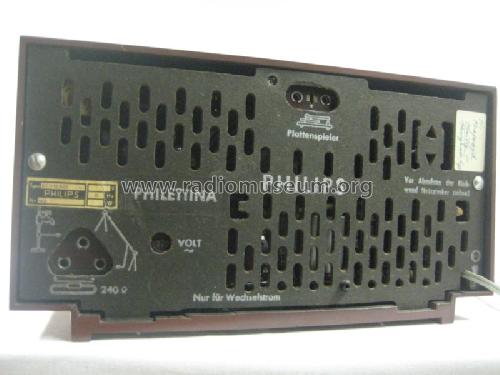 Philettina B1D92A /00; Philips Radios - (ID = 688777) Radio