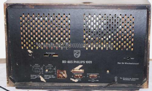 Philips 1001 BD483A; Philips Radios - (ID = 254145) Radio