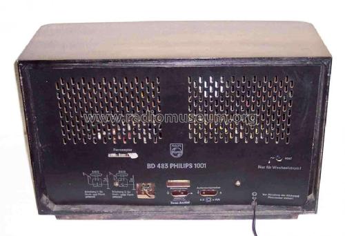 Philips 1001 BD483A; Philips Radios - (ID = 398591) Radio