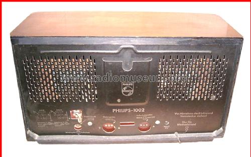 Philips 1002 BD583A; Philips Radios - (ID = 33485) Radio