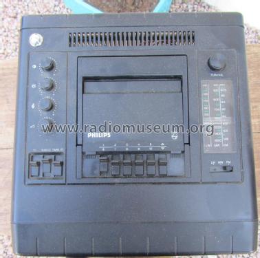 Quatuor - Combiné TV/radio/magnétophone/horloge 9TC2100 /19R; Philips Radios - (ID = 1759156) TV Radio