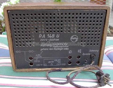 RA148U; Philips Radios - (ID = 212778) Radio