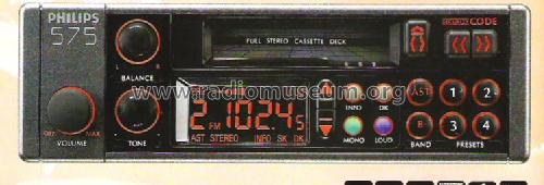 Racing DC575; Philips Radios - (ID = 448509) Car Radio