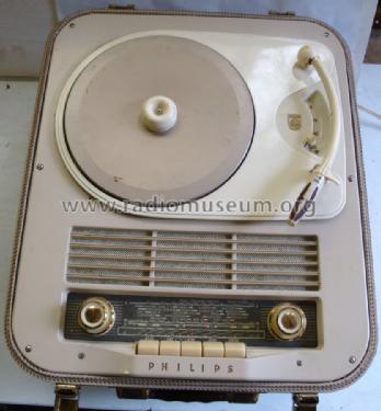 Radio-Phono-Koffer 464 HD464A; Philips Radios - (ID = 1211928) Radio