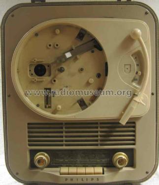 Radio-Phono-Koffer 464 HD464A; Philips Radios - (ID = 1223677) Radio