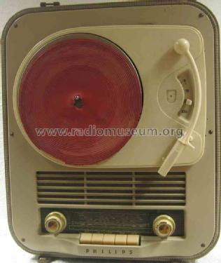 Radio-Phono-Koffer 464 HD464A; Philips Radios - (ID = 1223678) Radio