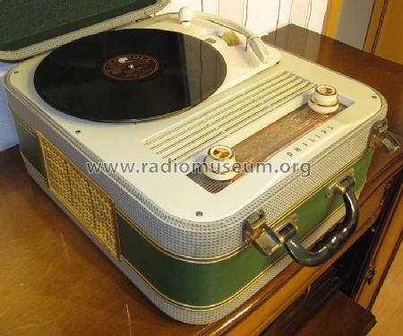 Radio-Phono-Koffer 464 HD464A; Philips Radios - (ID = 1249097) Radio