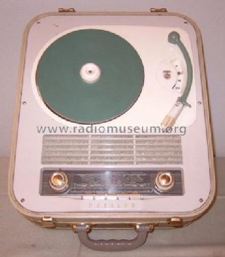 Radio-Phono-Koffer 464 HD464A; Philips Radios - (ID = 196735) Radio