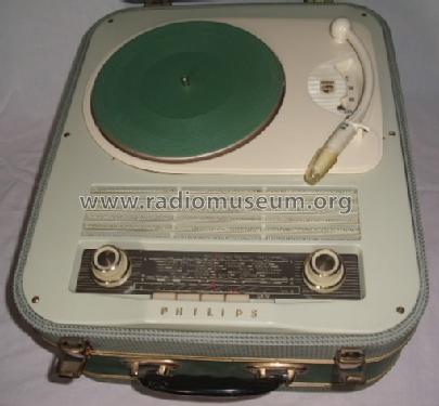 Radio-Phono-Koffer 464 HD464A; Philips Radios - (ID = 733607) Radio