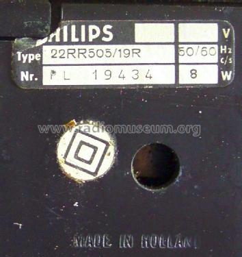 Radio Recorder RR55 22RR505 /19R; Philips; Eindhoven (ID = 1808200) Radio