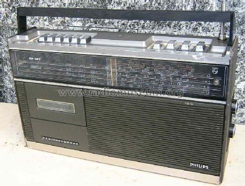 Radio Recorder RR 527 22RR527; Philips Radios - (ID = 1082905) Radio
