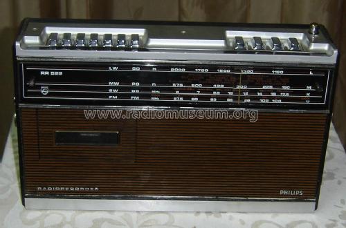 Radiorecorder RR522 22RR522; Philips Radios - (ID = 1932879) Radio