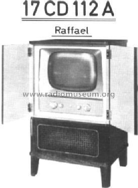 Raffael 17CD112A; Philips Radios - (ID = 30426) Television