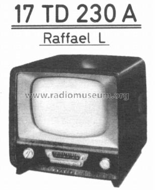 Raffael L 17TD230A; Philips Radios - (ID = 1887497) Television