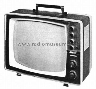 Raffael Luxus Alltransistor 19TX430AT /22; Philips Radios - (ID = 1889275) Televisore