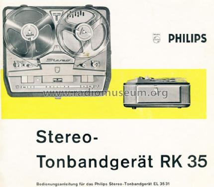 RK35 EL3531D /22a; Philips Radios - (ID = 1725674) Sonido-V
