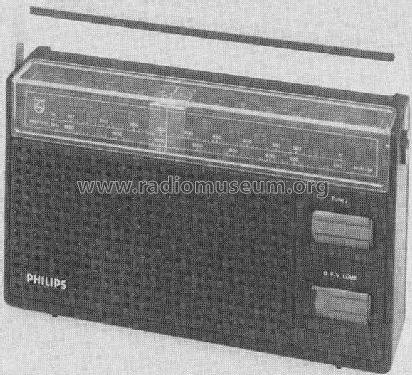 Rock 90RL250/01R; Philips Radios - (ID = 481838) Radio