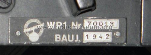 Wehrmacht-Rundfunkempfänger 'Rudi' WR1/P; Militär verschiedene (ID = 2210410) Mil Re