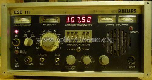 Rundfunkprüfempfänger ESB111; Philips Radios - (ID = 1353830) Equipment