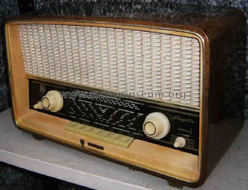 Sagitta 411 B4D11A Radio Philips Radios - Deutschland, build | Radiomuseum