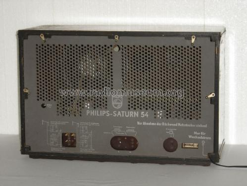Saturn 54 BD633A; Philips Radios - (ID = 282939) Radio