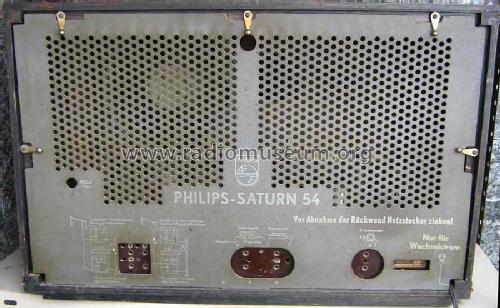 Saturn 54 BD633A; Philips Radios - (ID = 446637) Radio