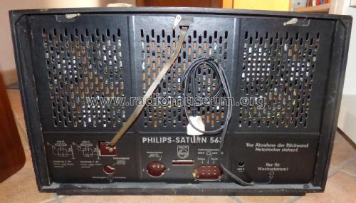 Saturn 563 BD563A; Philips Radios - (ID = 2945888) Radio