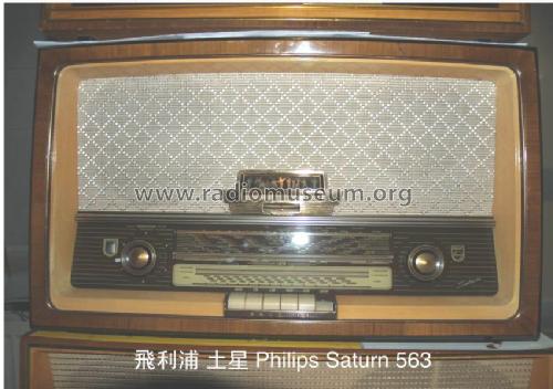 Saturn 563 BD563A; Philips Radios - (ID = 899932) Radio