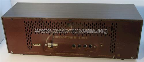 Saturn 851 Stereo B8D51A; Philips Radios - (ID = 796399) Radio